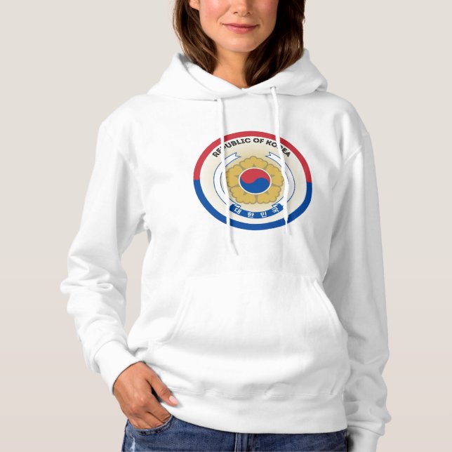 Sudadera Forma de círculo del emblema nacional de Corea del (Anverso)