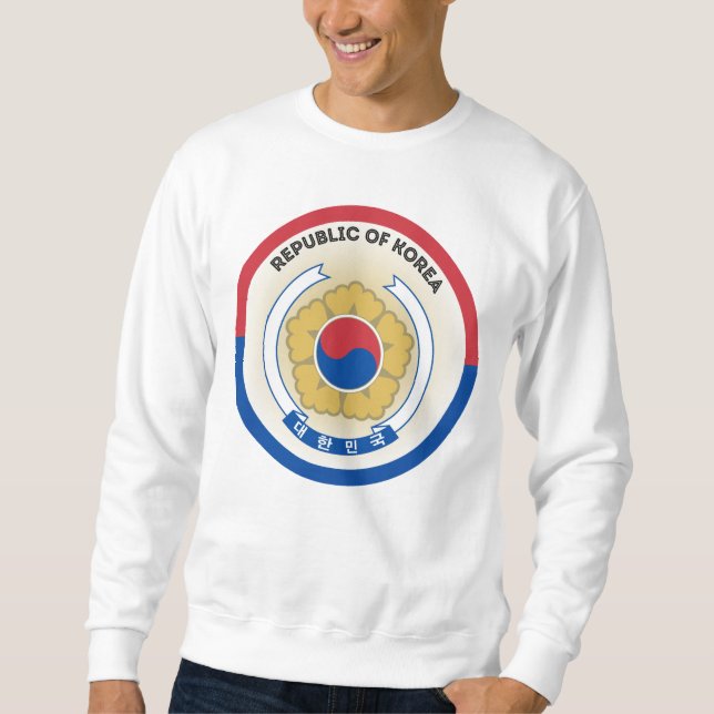Sudadera Forma de círculo del emblema nacional de Corea del (Anverso)
