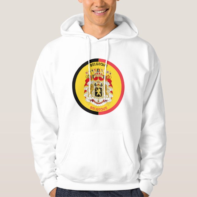 Sudadera Forma de círculo del escudo de armas belga (Anverso)