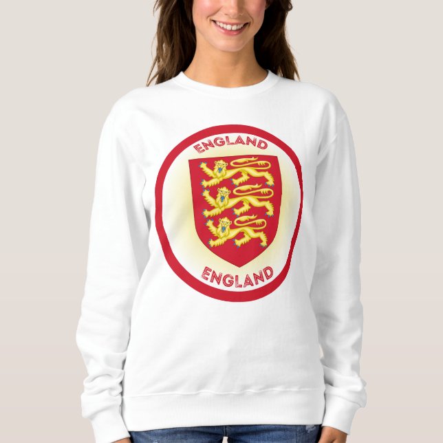 Sudadera Forma de círculo del escudo de armas de Inglaterra (Anverso)