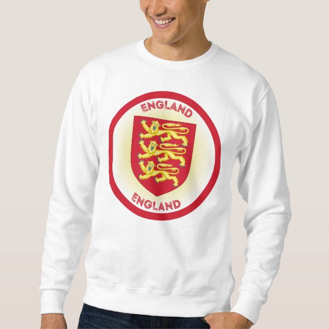 Sudadera Forma de círculo del escudo de armas de Inglaterra (Anverso)