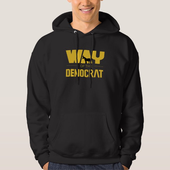 SUDADERA FORMA DE LA DEMOCRATA (Anverso)