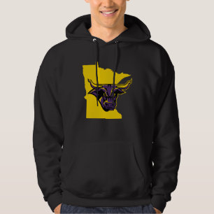 Sudadera Forma del estado de Minnesota State Mankato Maveri