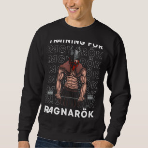 Sudadera Formación Para Ragnarok Vikings Fitness Gym Norse
