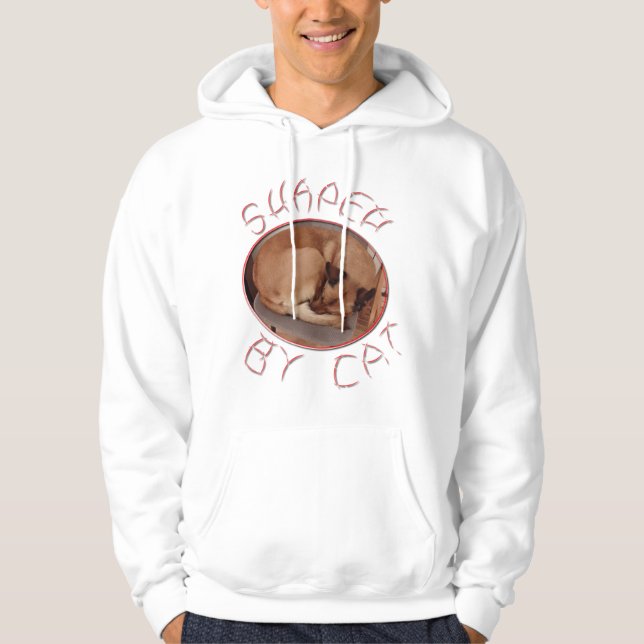 Sudadera Formado por gatos (Anverso)
