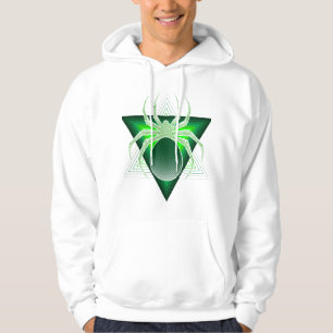 Sudadera formas de araña triangulo arácnido