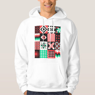 Sudadera Formas De Bloques De Vintage Resumen De Fondo.