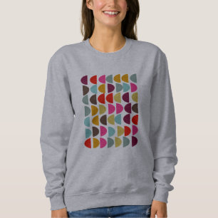 Sudadera Formas geométricas modernas arte en otoño
