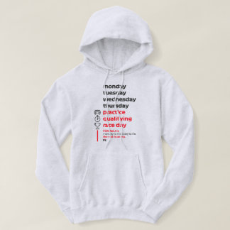SUDADERA FORMULA 1 RACE WEEK WHITE