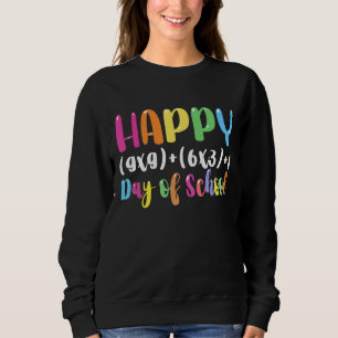Sudadera Fórmula Matemática 100 Días De Chica Escolar De Ma