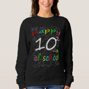 Sudadera Fórmula Matemática 100 Días De Colegio Profesor De