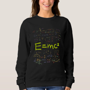Sudadera Formulas de física y matemáticas EMC2
