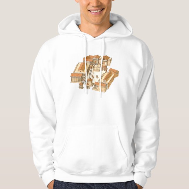 Sudadera Foro imperial. Roma. Visión aérea (Anverso)