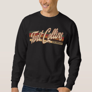 Sudadera Fort Collins Retro Colorado de los años 70