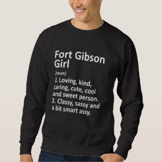 Sudadera Fort Gibson Chica Ok Oklahoma Funny City Home Root