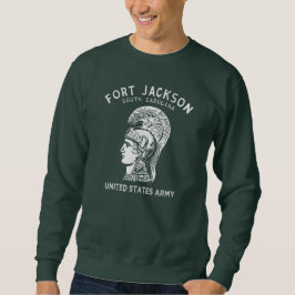 Sudadera Fort Jackson Vintage Blanco