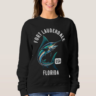 Sudadera Fort Lauderdale Florida Estados Unidos Diseño de P