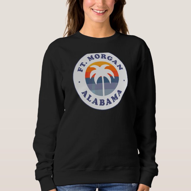 Sudadera Fort Morgan Beach Alabama Al Gulf Coast Souvenir V (Anverso)