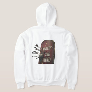 Sudadera Fortalece La Mente   Escudo Romano Estóico Motivac