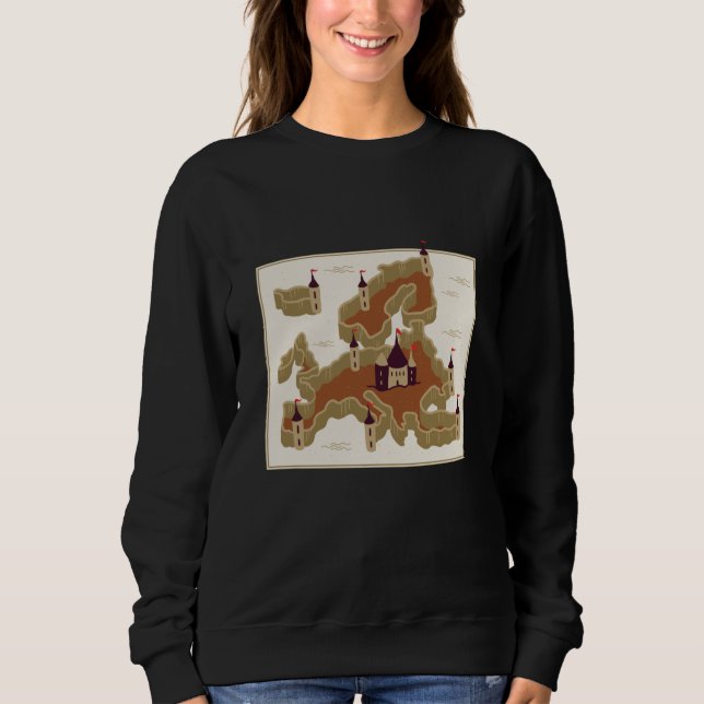 Sudadera Fortaleza de Europa (Anverso)