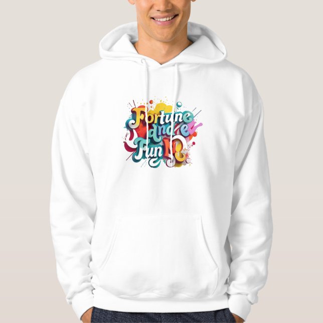 Sudadera "Fortuna y diversión" (Anverso)