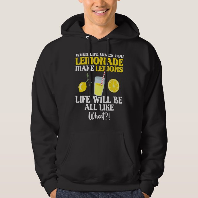 Sudadera Forzar Lemon Lemonade Stand Bosque Juice Ice Lemon (Anverso)