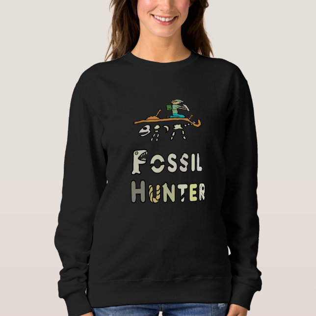 Sudadera Fossil Hunter (Anverso)