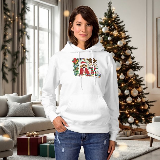 Sudadera Foto anual de Navidades gatos (Subido por el creador)