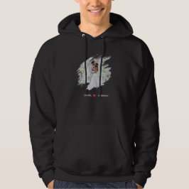 Sudadera Foto artística personalizada y nombres Día de San