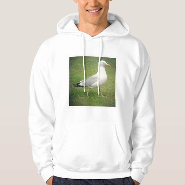 Sudadera Foto cuadrada - Gaviota caminante (Anverso)