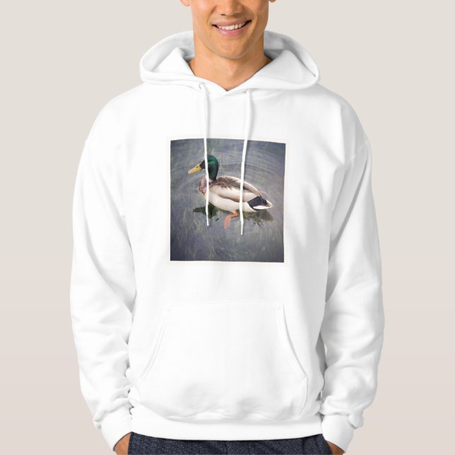 Sudadera Foto cuadrada - Pato Mallard (Anverso)