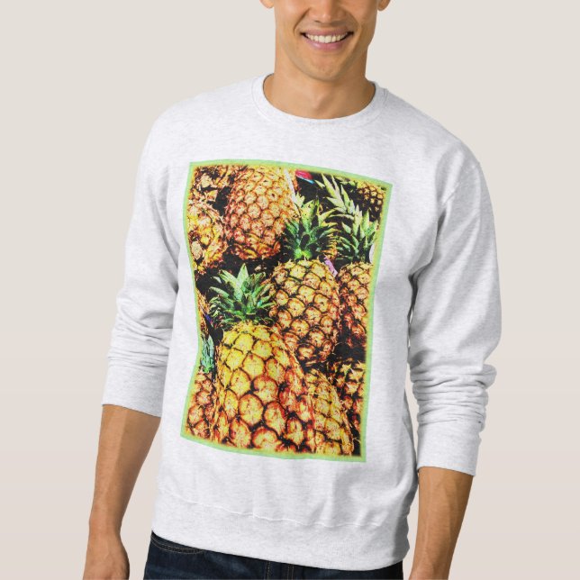 Sudadera Foto Cuta "Piñas". ¡Hazte con una en Zazzle (Anverso)