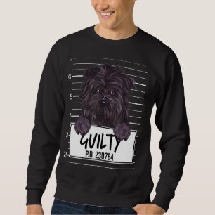 Sudadera Foto de Affenpinscher Culpable Perro