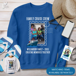 Sudadera Foto de franqueo TRIPULACIÓN DE CRUCERO FAMILIAR V
