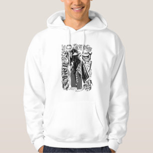 Sudadera Foto de la tipografía del comodín del pelotón e