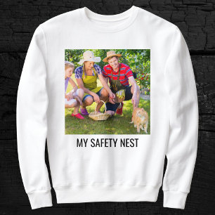 Sudadera Foto de mascota familiar de gato personalizada en