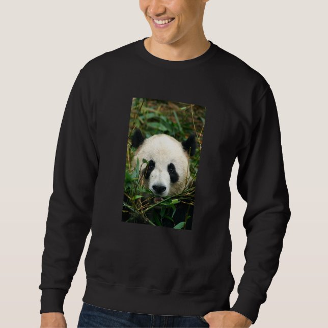 Sudadera Foto de oso panda (Anverso)