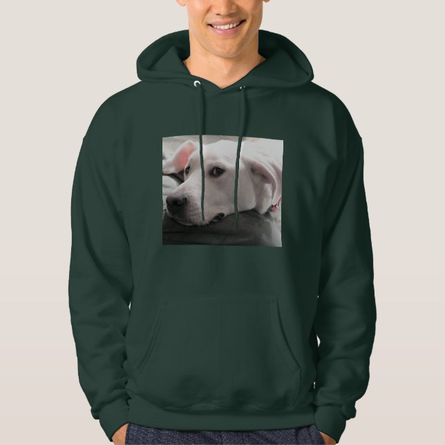 Sudadera Foto de perro con una gran cara (Anverso)