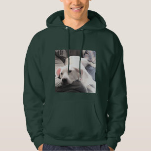 Sudadera Foto de Perro lindo con papá Green