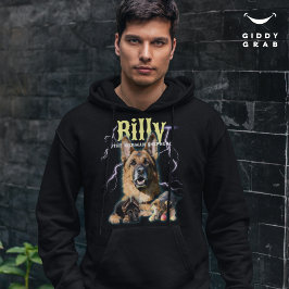Sudadera Foto de perro personalizada de bootleg de moda en