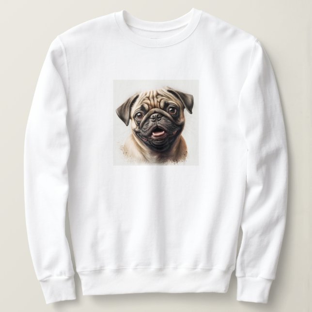 Sudadera Foto de perro personalizado personalizada Añadir s (Anverso del diseño)