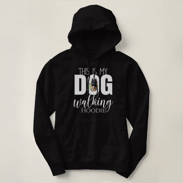 Sudadera Foto de Personalizado de Marcha de Perros (Diseño del anverso)
