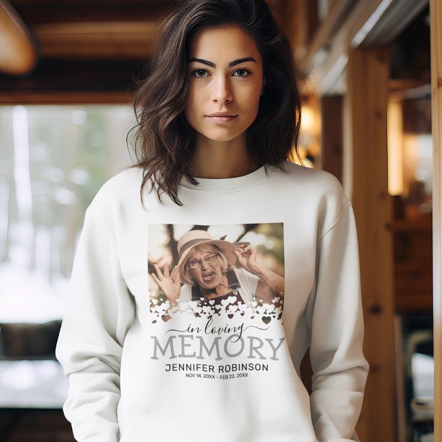 Sudadera Foto de Tributo por la Memoria Amada (Subido por el creador)