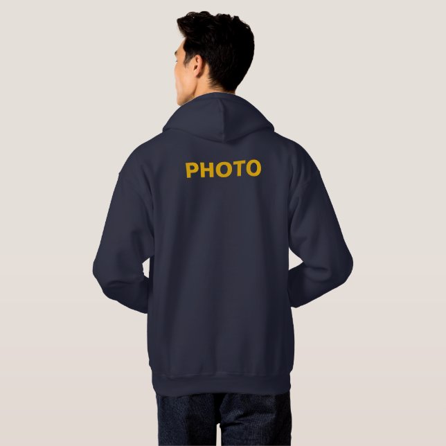 Sudadera Foto De Un Equipo. (Reverso completo)
