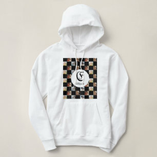Sudadera Foto inicial del nombre de la familia de ajedrez