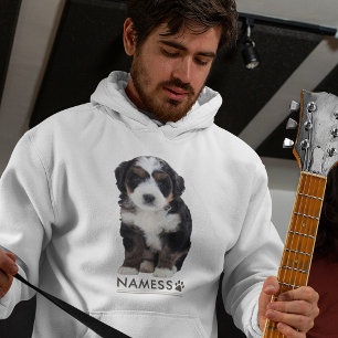 Sudadera Foto personalizada con el nombre de tu perro