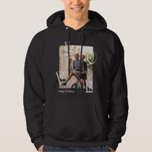 Sudadera Foto personalizada de la pareja de amor