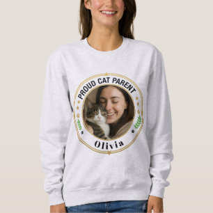 Sudadera Foto personalizada y nombre "Orgulloso padre de ga