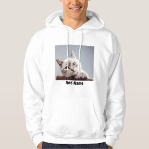 Sudadera Foto personalizada y nombre personalizado