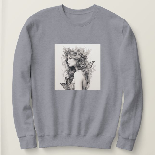 Sudadera Foto personalizado (Añadir su propia foto y/o text (Anverso del diseño)